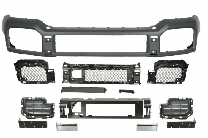 Bara (Fata, cu grilaje, cu orificii senzori parcare, grunduit) potrivit MERCEDES G (W461), G (W463) 01.02-05.18