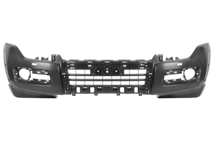 Bara fata cu orificii spalator far, negru mat potrivit MITSUBISHI PAJERO IV FL 01.15-