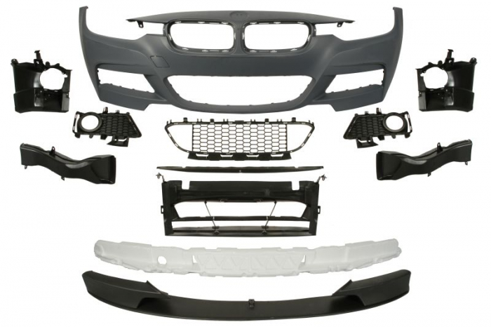 Bara fata model pachet M complet, cu locas proiector grunduit potrivit BMW Seria 3 F30, F80, 3 F31 2011-2019