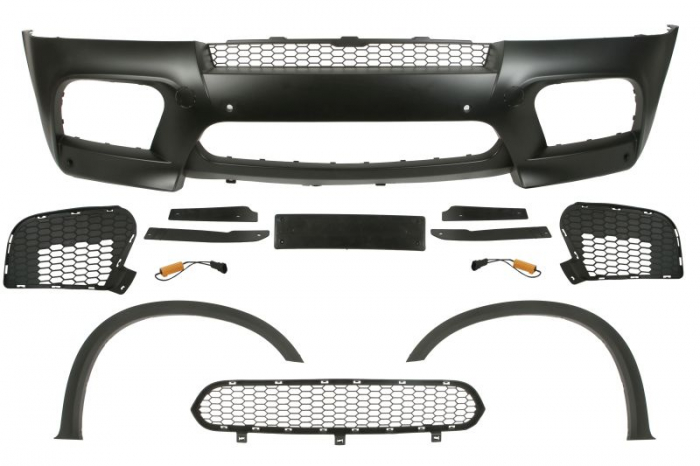 Bara fata pachet m cu gauri senzori parcare, grunduita bmw x5 e70 2007-2010