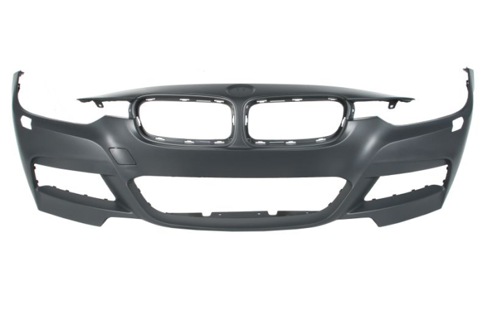 Bara Fata, pachet M, cu orificii proiector ceata, cu gauri pentru spalator de faruri, grund potrivit BMW 3 F30, F80, 3 F31 10.11-02.17