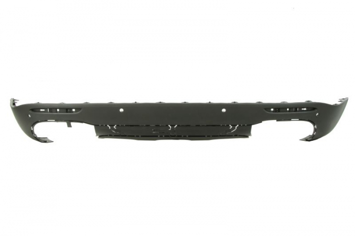 Bara protectie (inferior spate, cu orificii senzori parcare, negru) potrivit MERCEDES X247 06.19-