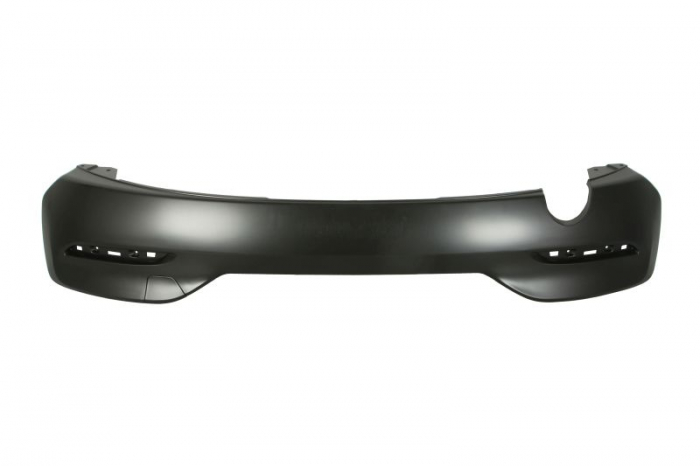 Bara spate inferioara spoiler SPORT, negru, cu iesire teava evacuare partea stanga BMW Seria 1 F20, F21 dupa 2015 [1]