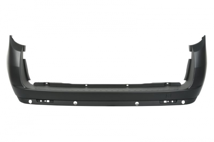 Bara spate varianta cu usa, cu gauri senzori parcare, negru, TUV FIAT DOBLO, DOBLO CARGO dupa 2010