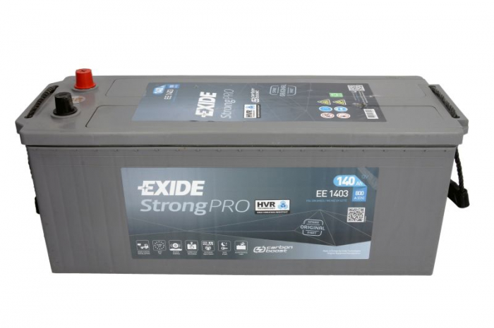 Baterie 12V 140Ah/760A STRONGPRO HVR (L+) 513x189x223 B00 - fara flansa montare  [3]