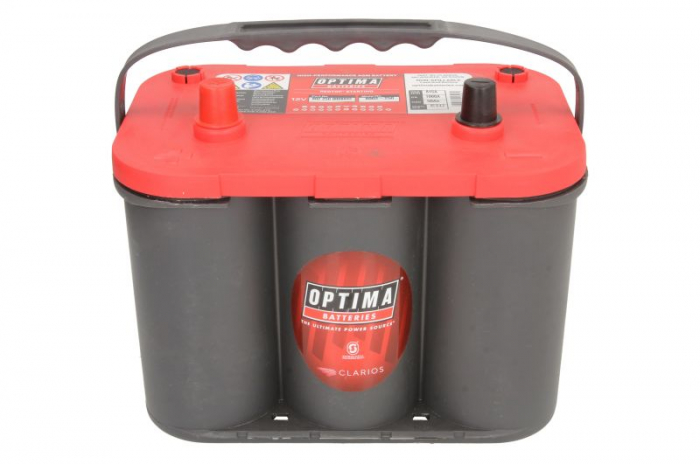 Baterie auto OPTIMA RED 50Ah 815A L+ 12V 254x175x200 B00 fara flansa montare [2]