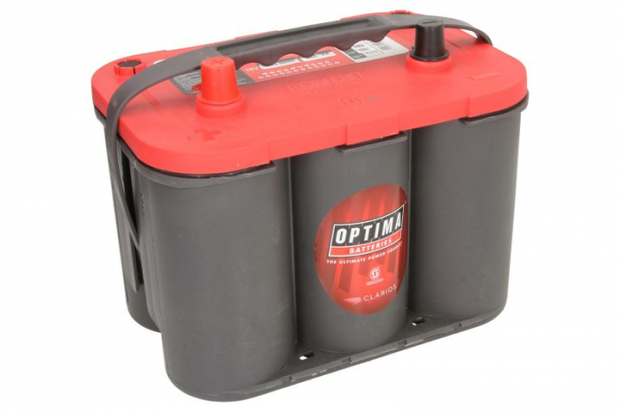 Baterie auto OPTIMA RED 50Ah 815A L+ 12V 254x175x200 B00 fara flansa montare [3]