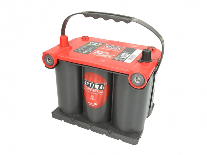 Baterie auto OPTIMA RED TOP 5000 AGM - 44Ah 730A L+ 12V , 237x172x197 [3]