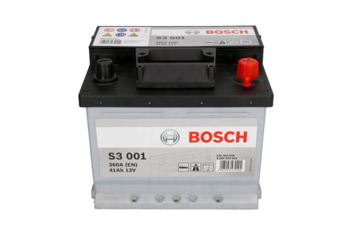 Baterie BOSCH 12V 41Ah/360A S3 (R+ Borna standard) 207x175x175 B13 - flansa montare 10.5 mm  [3]