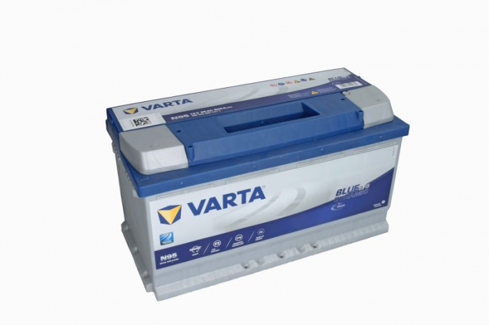 Baterie VARTA 12V 95Ah/850A START&STOP EFB (R+ Borna standard) 353x175x190 B13 - flansa montare 10.5 mm (Pornire) [2]