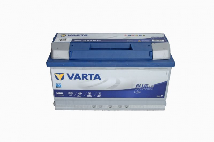 Baterie VARTA 12V 95Ah/850A START&STOP EFB (R+ Borna standard) 353x175x190 B13 - flansa montare 10.5 mm (Pornire) [3]
