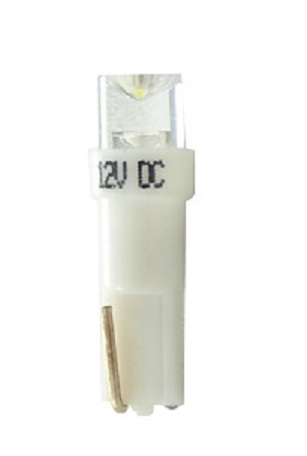 Becuri cu LED-uri - 2buc / Standard / T5, 12V 5mm LED FLUX [1]