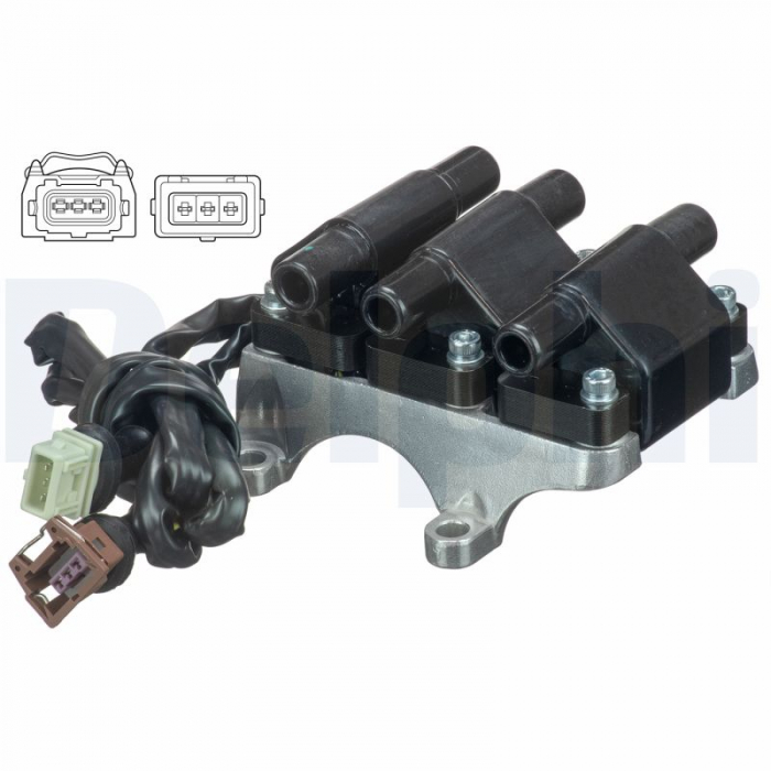 Bobina inductie potrivit AUDI 100 C4, 80 B4, A4 B5, A4 B6, A6 C4, A6 C5, A8 D2, ALLROAD C5, CABRIOLET B3, COUPE B3; SKODA SUPERB I; VW PASSAT B5, PASSAT B5.5 1.8-2.8 1990-2008 [4]