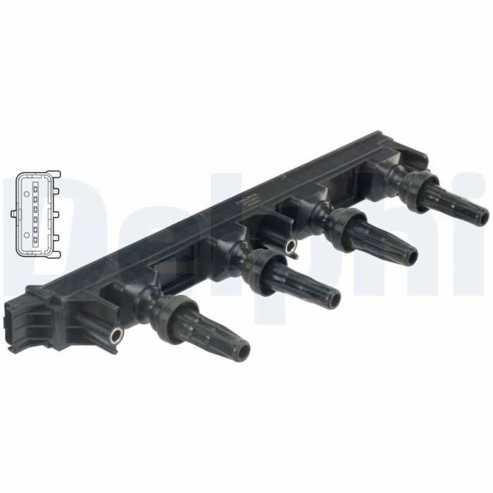 Bobina inductie potrivit CITROEN C4, C4 GRAND PICASSO I, C4 I, C4 PICASSO I, C5 II, C5 III, C5/KOMBI, C8, JUMPY II; PEUGEOT 307, 308, 308 I, 407, 807, EXPERT 1.8-2.0ALK dupa 2003 [3]