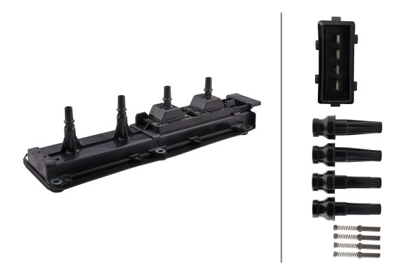 Bobina inductie potrivit CITROEN EVASION, XANTIA, XM, XSARA; FIAT ULYSSE; PEUGEOT 306, 406, 605, 806 1.8 2.0 05.94-12.04