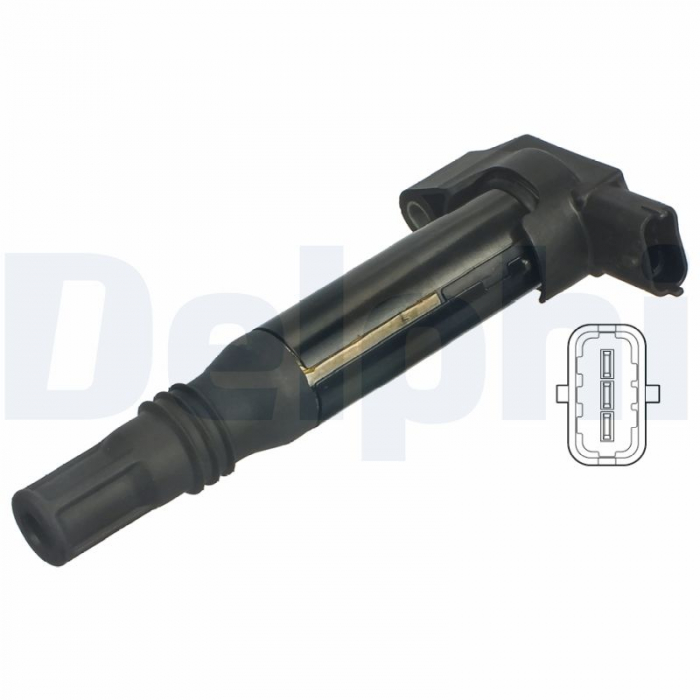 Bobina inductie potrivit DS DS 3; CITROEN C1 II, C3 AIRCROSS II, C3 II, C3 III, C4 CACTUS, C-ELYSEE, DS3; OPEL CORSA F, CORSA F/HATCHBACK, CROSSLAND X 1.0/1.2/1.2LPG dupa 2012 [3]