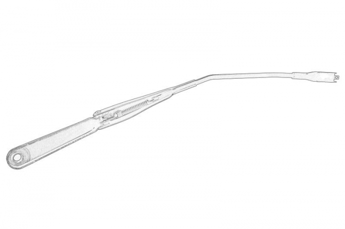 Brat ghidaj stergator parbriz Dreapta/Stanga potrivit IVECO [2]