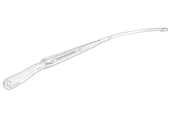 Brat ghidaj stergator parbriz Fata Stanga potrivit NISSAN NV400; OPEL MOVANO B; RENAULT MASTER III AUTOBÚS/CAJA/CHASIS/FURGONETA 02.10- [2]