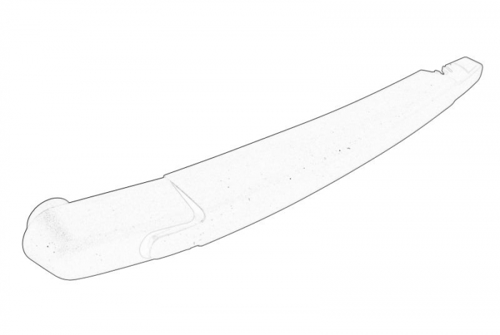 Brat ghidaj stergator parbriz Spate potrivit CITROEN C3   C3 ORIGIN III, C3 I, C3 II, DS3; OPEL CORSA F, CORSA F HATCHBACK, MOKKA   MOKKA X KAUBIK LUUKPARA LUUKPARA SUV 02.02-