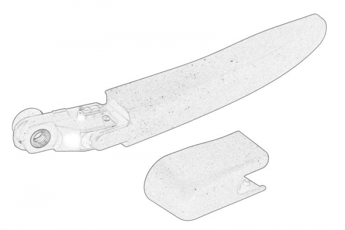 Brat ghidaj stergator parbriz Spate potrivit FORD FOCUS IV STATION WAGON 09.18-