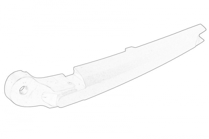 Brat ghidaj stergator parbriz spate potrivit KIA CEED KOMBI LIFTBACK 03.18-