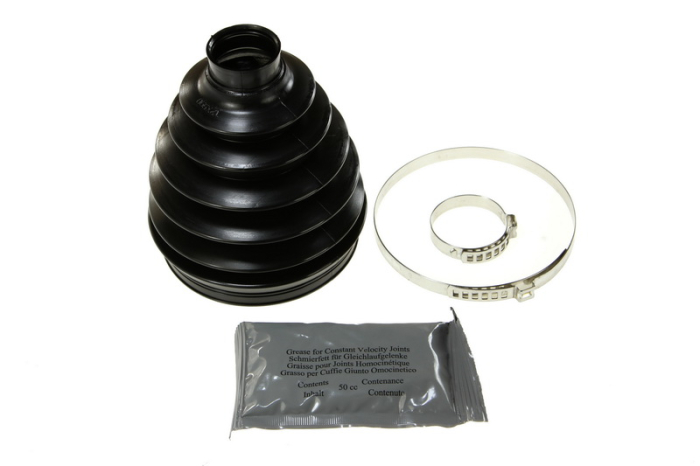 Burduf cauciuc cap planetara exterior (fi: 30,5 104) (lungime 125) (set) potrivit AUDI Q3; VW MULTIVAN T5, PASSAT B6, TOUAREG, TRANSPORTER T5 2.0-4.2 12.02-10.18