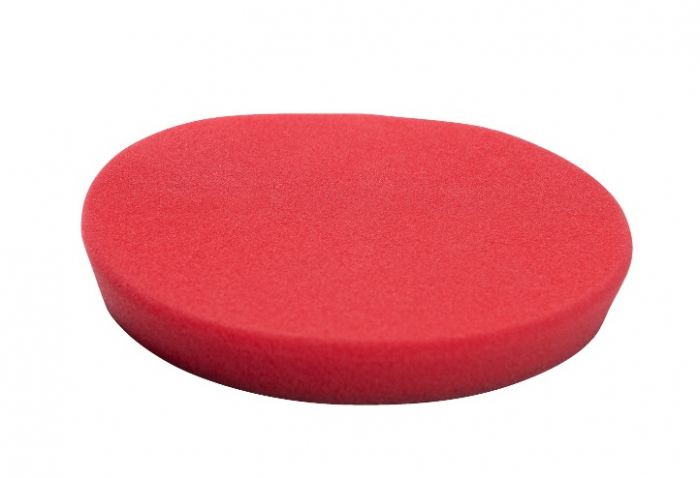 Burete abraziv lustruire SPONGE RED COARSE 140   20 MM - 2 PC, tip: tare, diametru: 125 140 mm, grosime: 20 mm, culoare: rosu, suporturi de montare: carlig si bucla, 2 buc