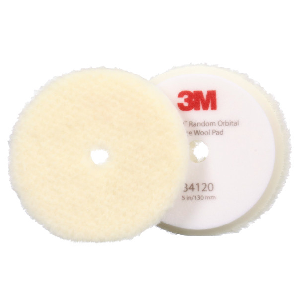 Burete polis, disc, material: Lana, diametru: 130 mm, 6 buc