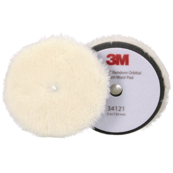 Burete polis, disc, material: Lana, diametru: 130 mm, 6 buc