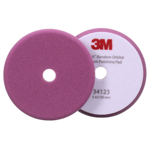 Burete polis, disc, material: Spuma, diametru: 130 mm, 6 buc