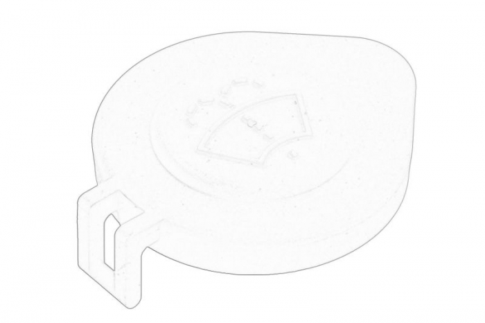 Buson rezervor lichid spalator potrivit FORD B-MAX, FIESTA VI 06.08- [2]