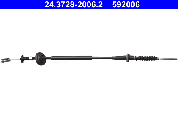 Cablu ambreiaj (673mm) potrivit SUBARU JUSTY III; SUZUKI IGNIS II 1.5 09.03- [2]