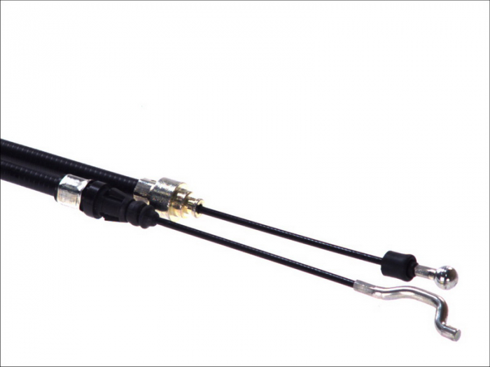 Cablu frana mana Spate Dreapta/Stanga (2022mm/1645mm) potrivit VW MULTIVAN T5, TRANSPORTER T5 1.9D-3.2 04.03-08.15 [2]