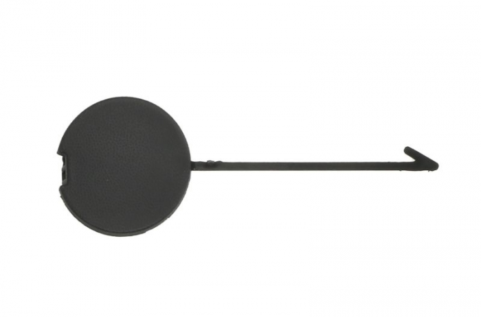Capac carlig remorcare spate (negru-mat) vw caddy alltrack, caddy alltrack minivan, caddy iv, caddy iv minivan dupa 2015