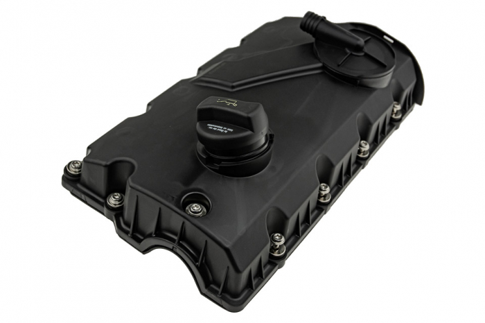 Capac culbutori AUDI A3 1.9TDI dupa 2000, A4 1.9TDI dupa 2000, A6 1.9TDI dupa 2001, FORD GALAXY 1.9TDI dupa 2005, SEAT ALHAMBRA 1.9TDI dupa 2000, LEON 1.9TDI dupa 2000, SKODA OCTAVIA I/II 1.9TDI dupa  [2]