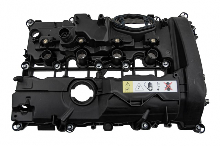 Capac culbutori BMW Seria 1 F20/F21 120/125 dupa 2011, Seria 3 F30/F31 320/330/330E/330IX dupa 2011, Seria 4 F32 420IX/430/430IX, 3GT 320/330/330IX dupa 2013, X2 F39 20/25IX/28IX 20dupa 2017, Seria 2  [3]