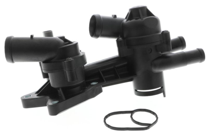 Carcasa termostat potrivita AUDI A1, A3; SEAT ALTEA, ALTEA XL, CORDOBA, IBIZA III, IBIZA IV, IBIZA IV SC, IBIZA IV ST, LEON, TOLEDO III, TOLEDO IV; SKODA FABIA II 1.2-1.6LPG 2001-2022 [2]