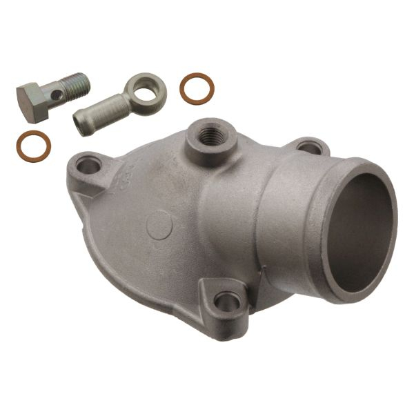 Carcasa termostat potrivit MERCEDES 123 (C123), 123 T-MODEL (S123), 123 (W123), 124 (C124), 124 T-MODEL (S124), 124 (W124), 190 (W201), G (W460) 1.8-2.5 04.77-07.00 potrivit MERCEDES