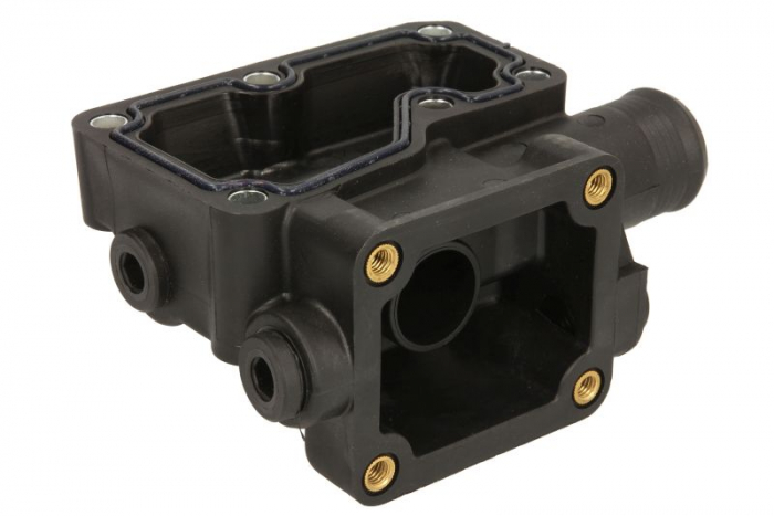 Carcasa termostat potrivit URSUS 3822, 3824; CASE IH 70, 80, 90, 100 C, 80 C, 90 C; CATERPILLAR 416 C, 428 C, 438 C, PF290B; CLAAS 907, 925; FIATALLIS TL645H; JCB 425, 520, 520 S, 520-55 [2]