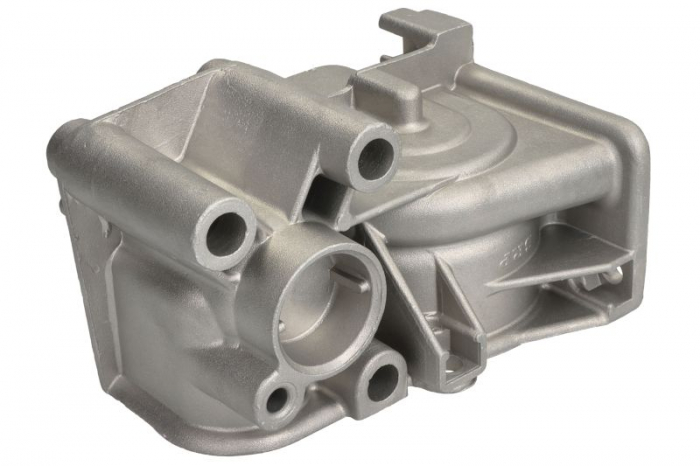 Carcasa termostat potrivit VOLVO A20, A20C, A25B, A25C, L120B, L120C, L120C BM, L120D, L70C, L70D, L90, L90C, L90C BM, L90D