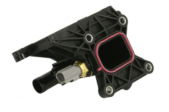 Carcasa termostat potrivit VOLVO C30, S40 II, S80 II, V50; FORD C-MAX, C-MAX II, FIESTA V, FIESTA VI, FOCUS C-MAX, FOCUS I, FOCUS II, FOCUS III, FUSION, GALAXY II 1.6-3.0 08.96-02.20 [2]