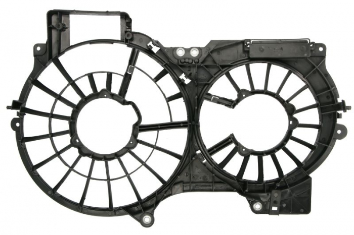 Carcasa ventilator radiator potrivit AUDI A6 ALLROAD C6, A6 C6 2.0-5.2 05.04-08.11 [2]