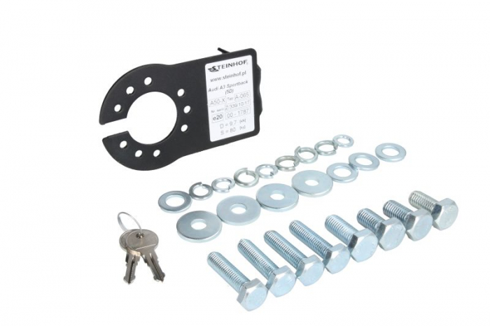 Carlig remorcare detasabil potrivit AUDI A3 09.04-03.13 [2]