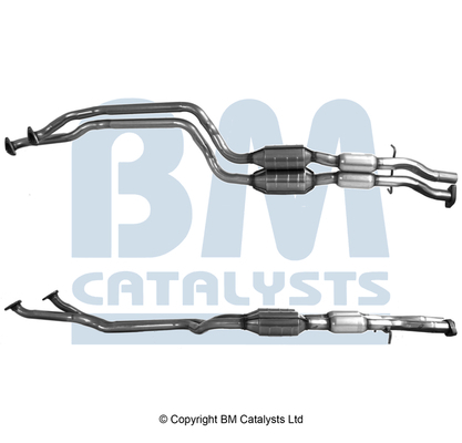 Catalizator EURO 2 potrivit BMW Seria 3 (E36) 2.8 1995-1999