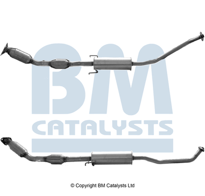 Catalizator EURO 3/EURO 4 potrivit TOYOTA COROLLA 1.4/1.6 2001-2007 [3]