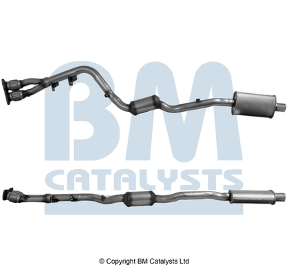 Catalizator EURO 4/EURO 5 potrivit BMW Seria 3 (E90), 3 (E91), 3 (E92), 3 (E93) 2.0 2006-2013 [3]