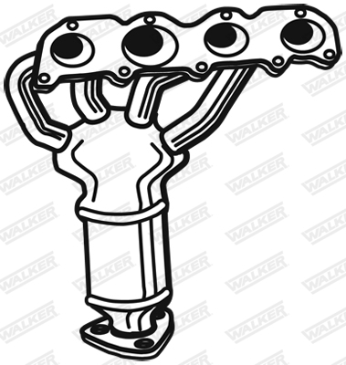 Catalizator EURO 4 potrivit SEAT CORDOBA, IBIZA III, IBIZA IV, IBIZA IV SC; SKODA FABIA II, ROOMSTER; VW POLO 1.6/1.6LPG 05.06-05.15 [5]