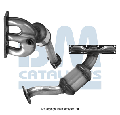 Catalizator potrivit Bmw 5 (E39), 5 (E60), 5 (E61), 7 (E65, E66, E67), X5 (E53) 2000-2010 - 2.2 / 2.5 / 3.0, Euro 3, ceramica, motor max. 3000 cm³ [2]