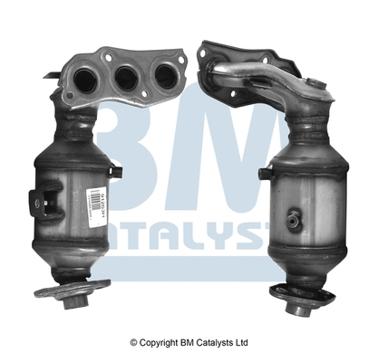 Catalizator potrivit Citroen C1; Peugeot 107; Toyota Aygo 2005-2014 - 1.0, Euro 4, ceramica, motor max. 1000 cm³ [2]