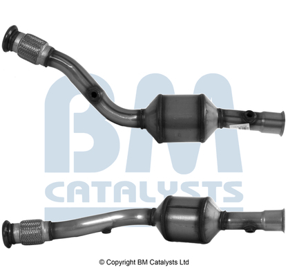 Catalizator potrivit Citroen C4, C4 I; Peugeot 307 2000-2011 - 2.0, Euro 3, ceramica, motor max. 2000 cm³ [2]